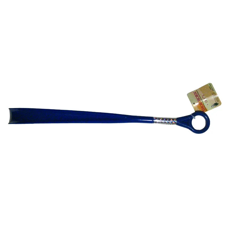 1 Plastic Shoe Horn 18.5" Long Handle Shoehorn Flexible Sturdy Slip Men Shoes