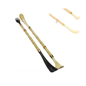 2 New Long 20" Shoehorn Back Scratcher Reach Shoe Horn Hand Tool Massager Gift