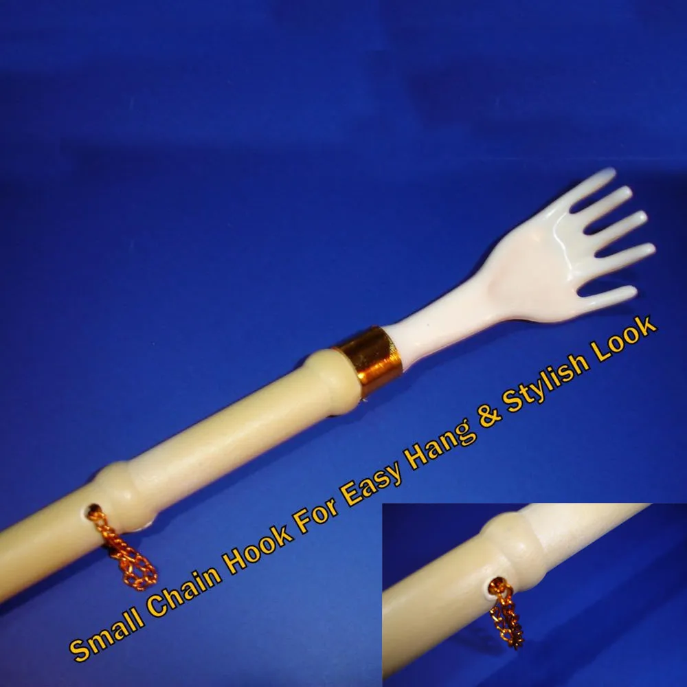 2 New Long 20" Shoehorn Back Scratcher Reach Shoe Horn Hand Tool Massager Gift