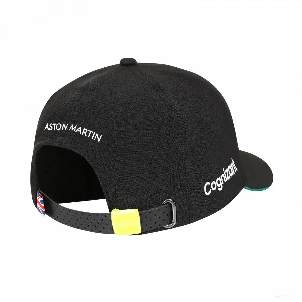 Aston Martin Baseball Cap, Team Adult, Black, 2022