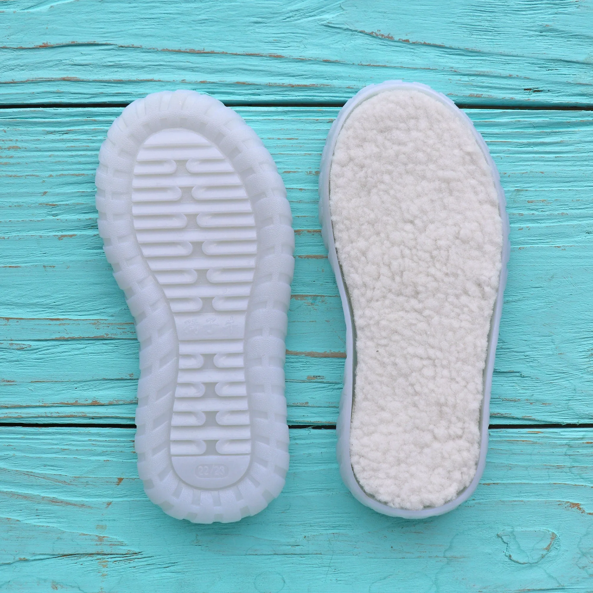 Baby Rubber Soles, Sizes 22-33