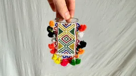 Banni Beaded Brooch. Kutch. 1061