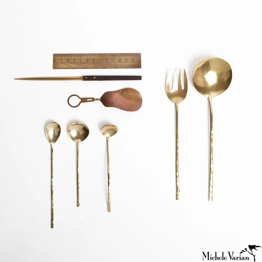Brass Keychain Shoehorn