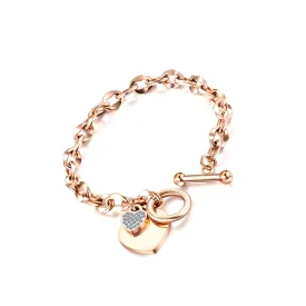 Charm Bracelets - [316L Stainless Steel, Rose Gold, Silver]