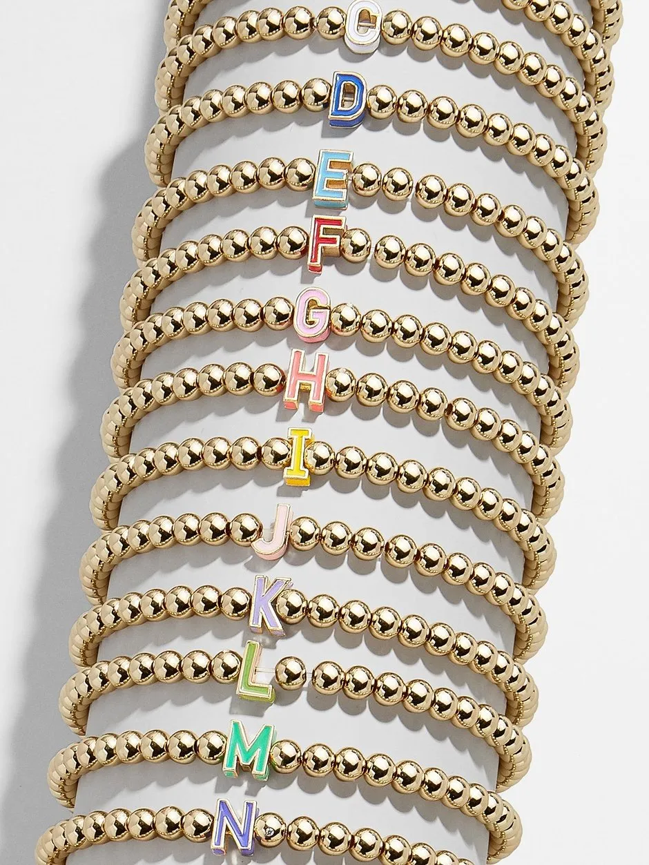 ClaudiaG Initial Bracelet Set