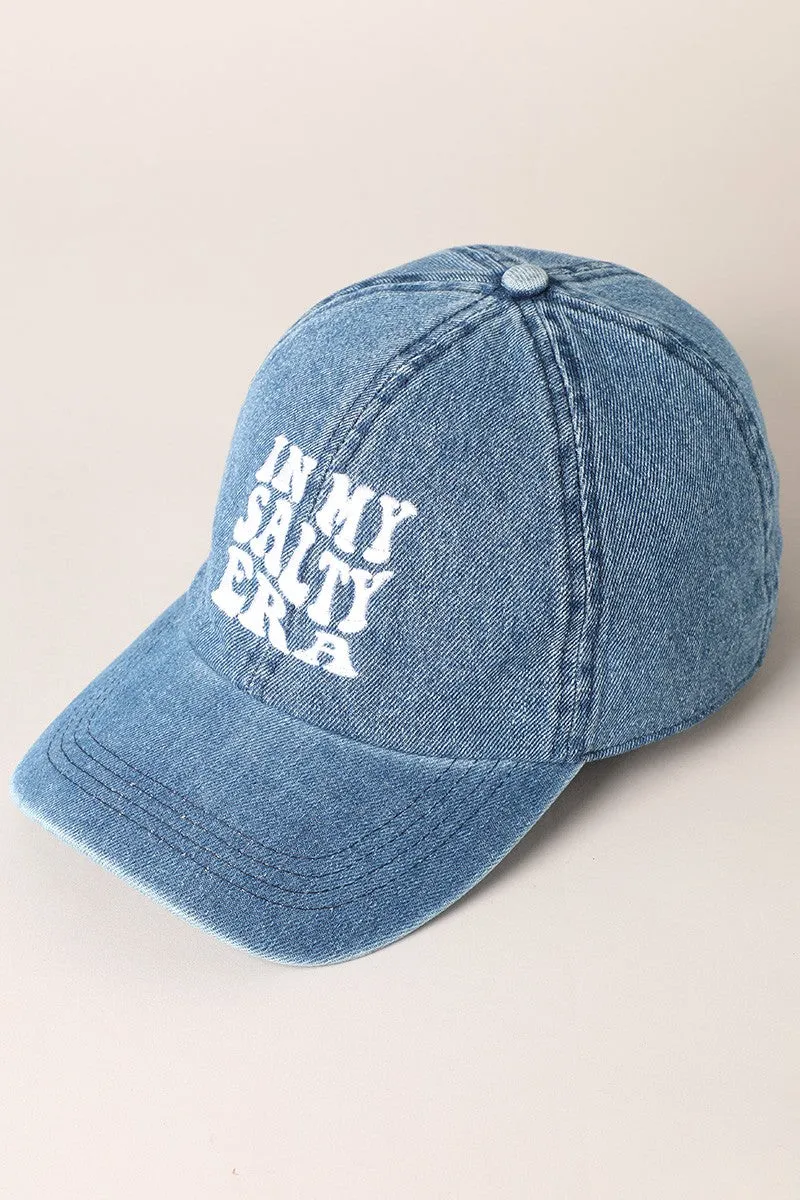 In My Salty Era baseball hat