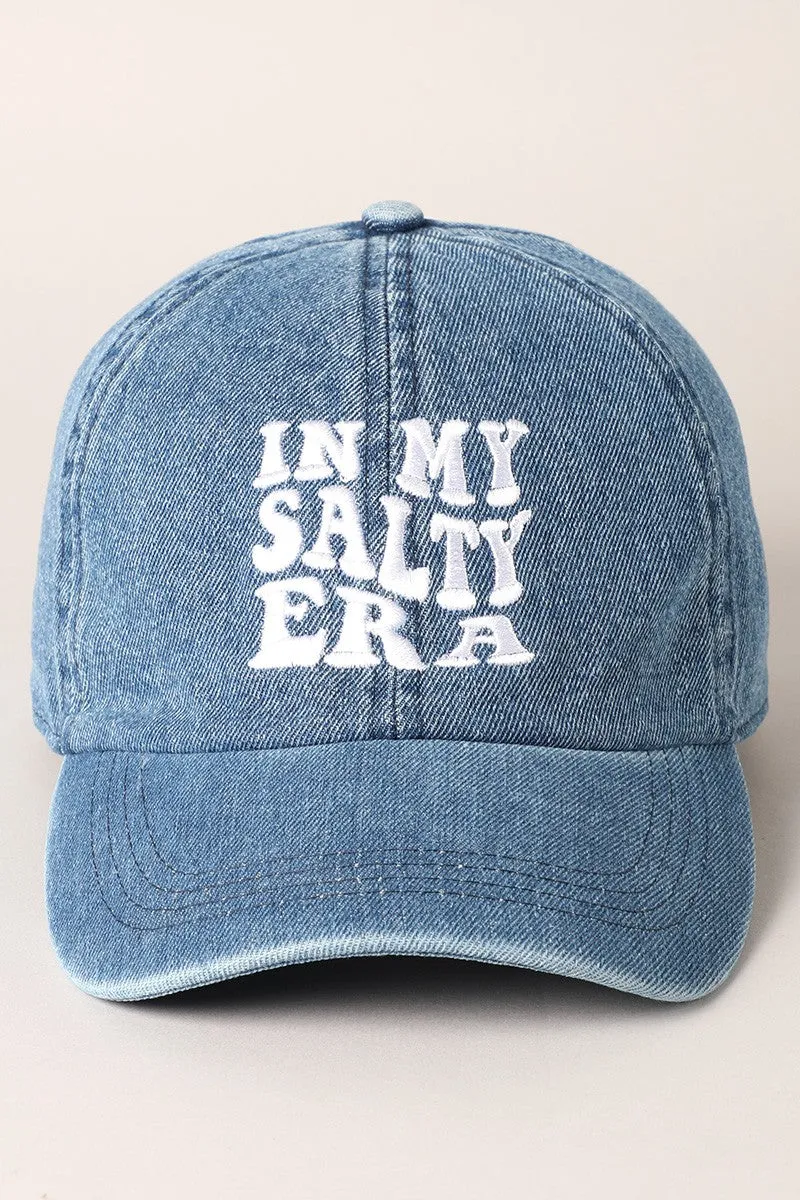 In My Salty Era baseball hat