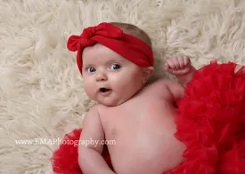 Karen- Red Knotted Headband