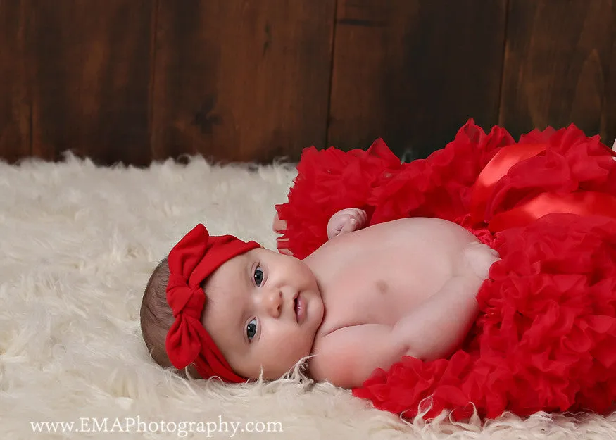Karen- Red Knotted Headband