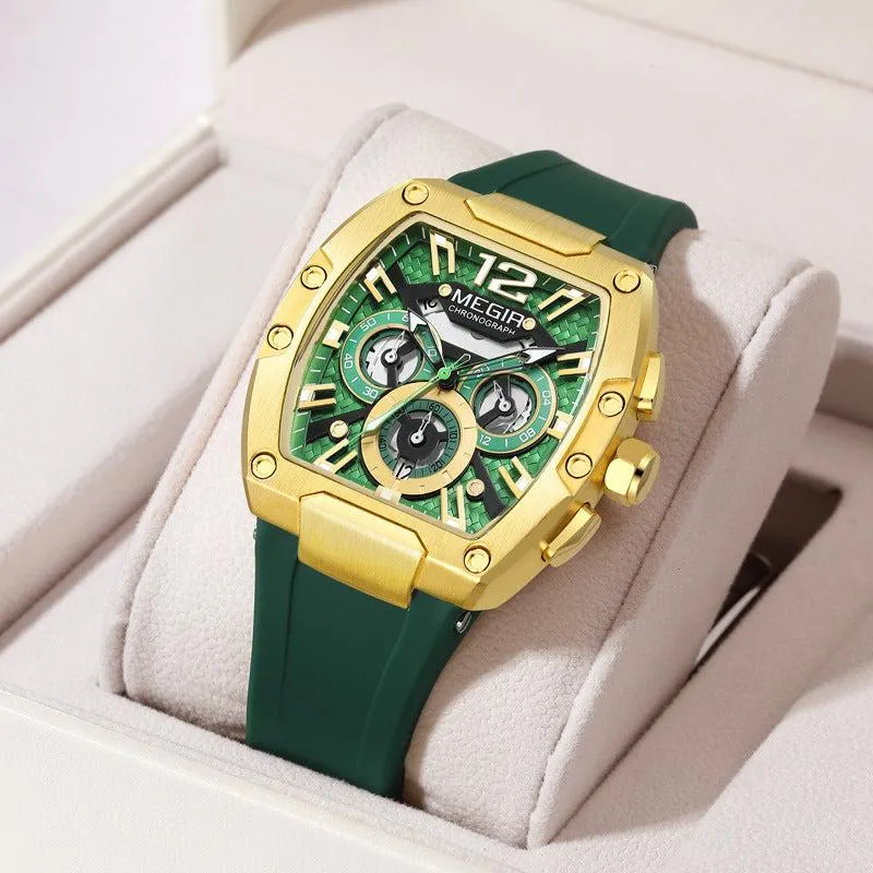 Megir Men's Chronograph Luxury Sport Quartz Watch For Men 8112