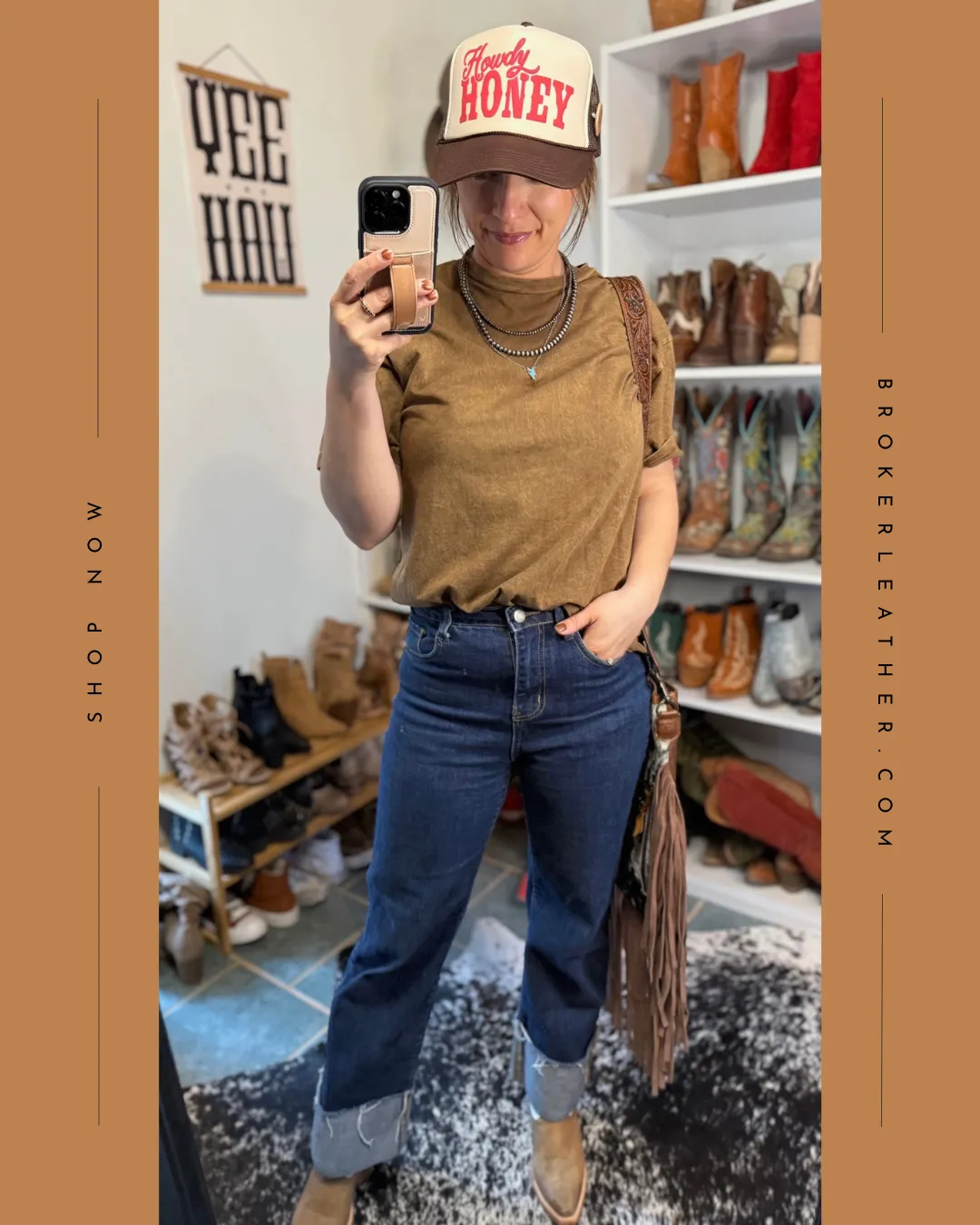Merrick Howdy Honey Trucker Hat