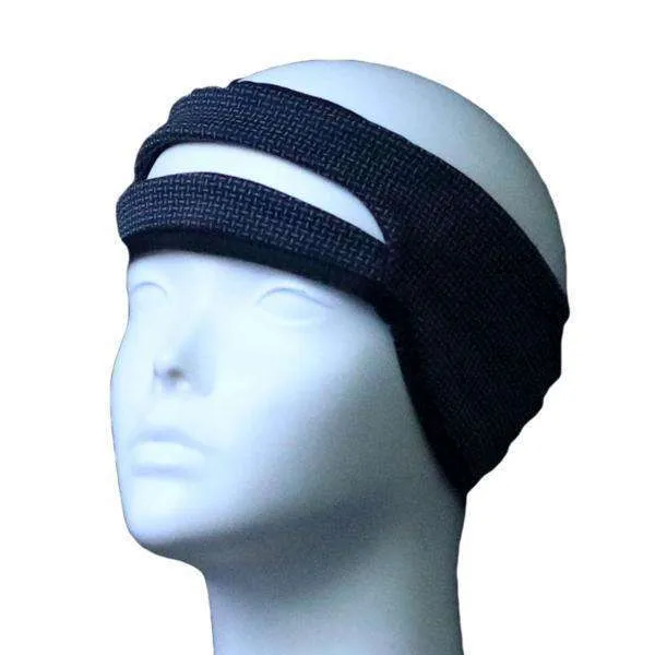 Reflective Ear Band in Black-Fits Most Baseball Caps