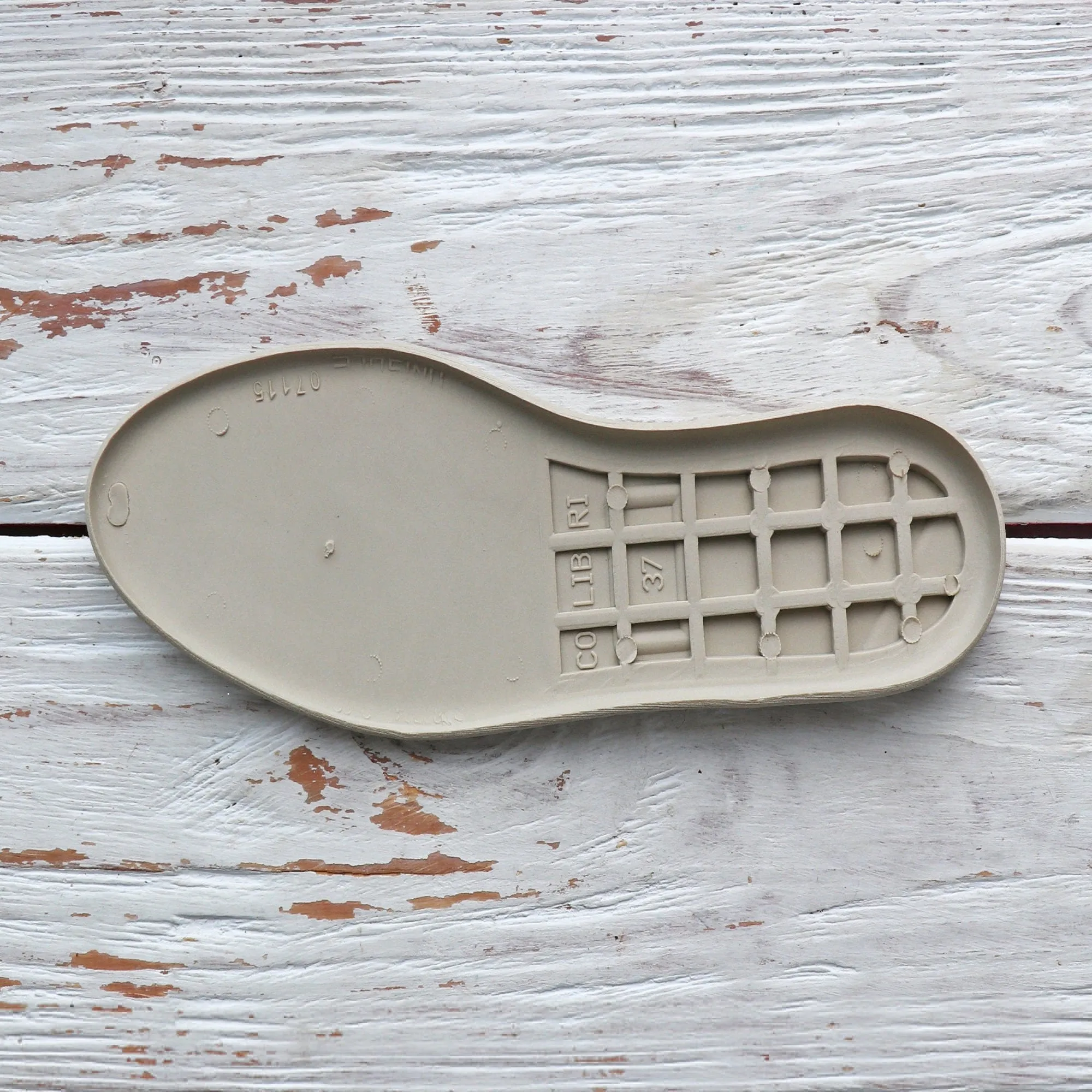 Rubber Soles, Sizes 36 - 40, 2 Colors