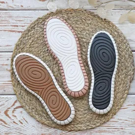 Rubber Soles, Sizes 36 - 40, 5 Colors