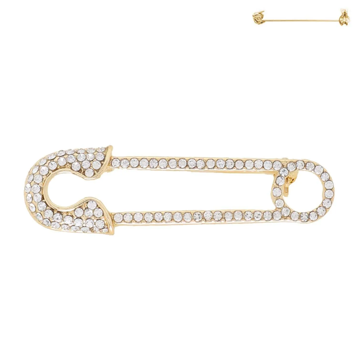 Safety Pin Brooch