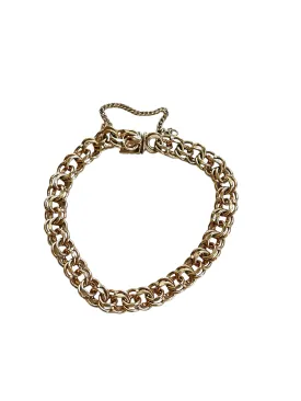 Vintage Charm Bracelet • Barton Ballou Charm Bracelet • Gold Charm Bracelet • Layering Bracelet