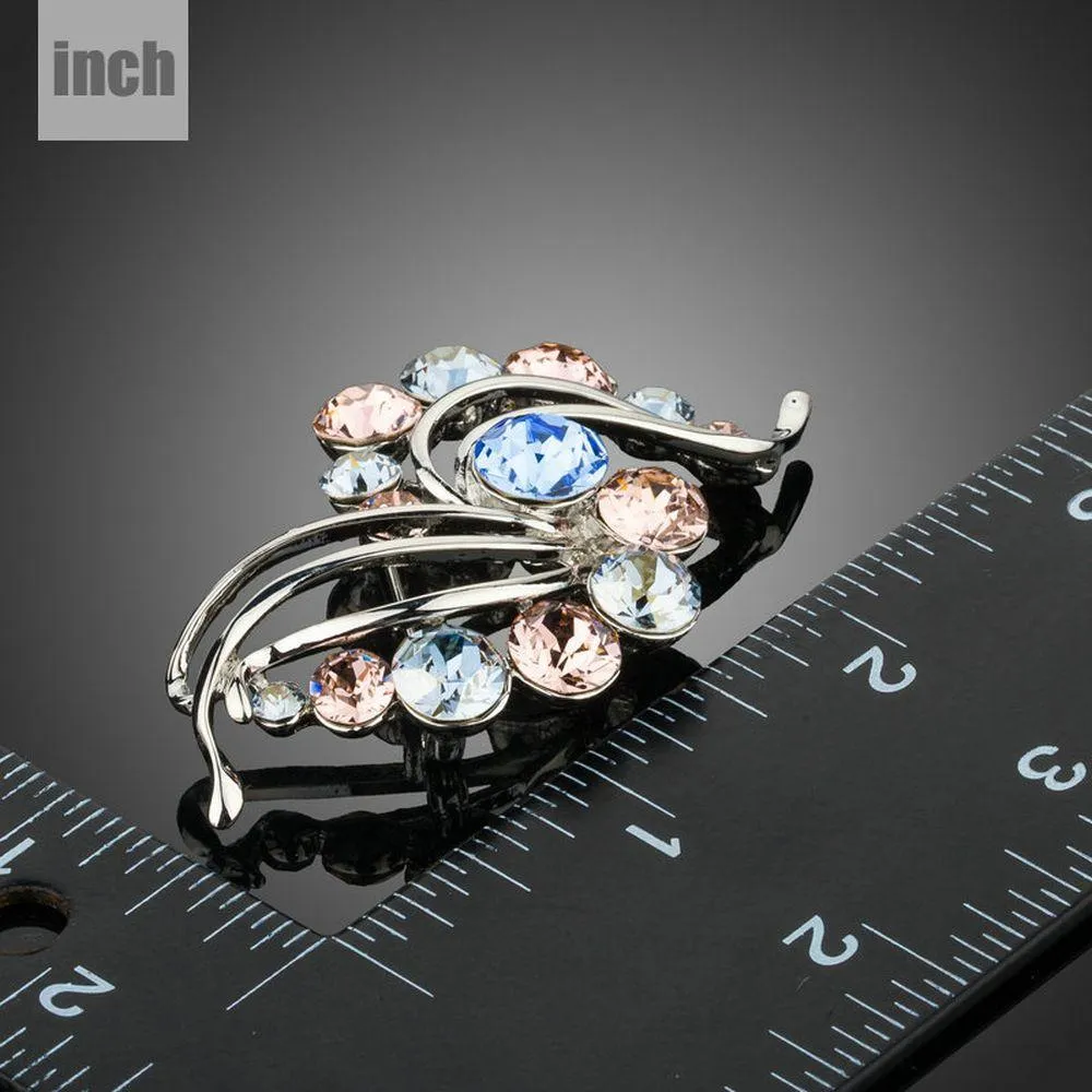 Wave Shape Scarf Pins Brooch