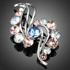 Wave Shape Scarf Pins Brooch