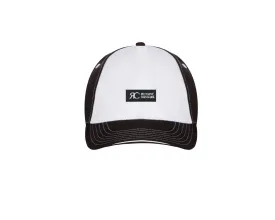 White and Black Baseball Cap - Unisex