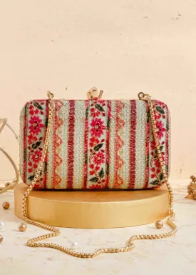 Zuri Box Clutch Mint